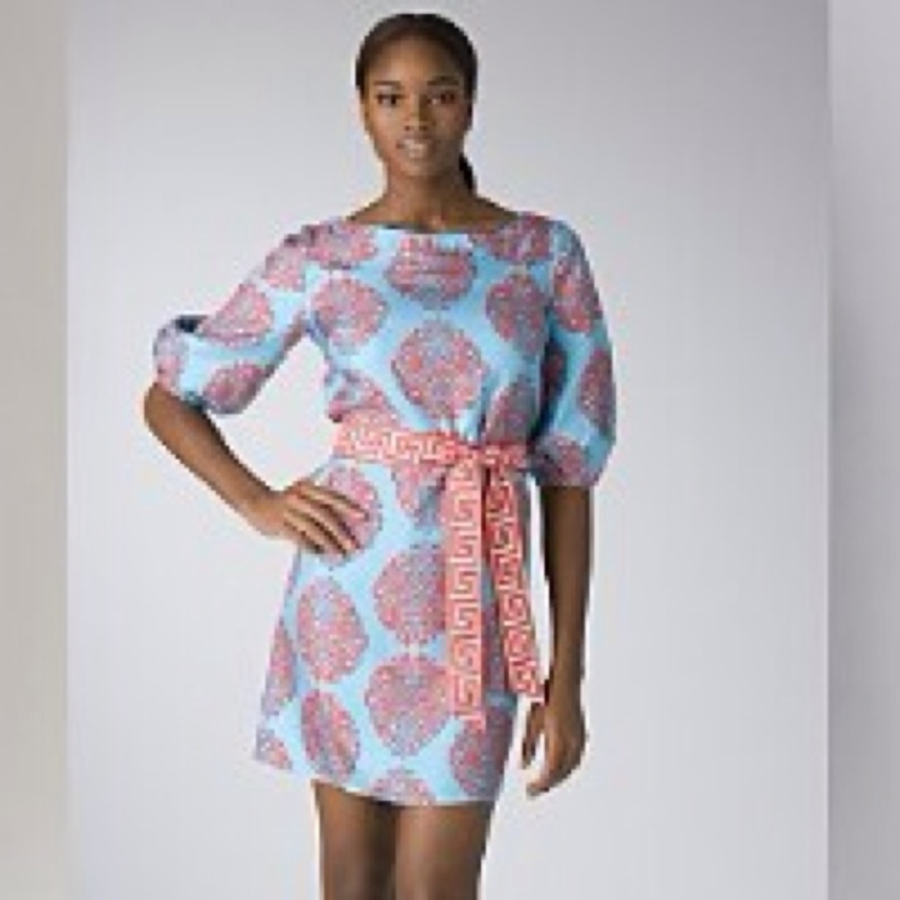 Lilly Pulitzer Blue and Pink Dress